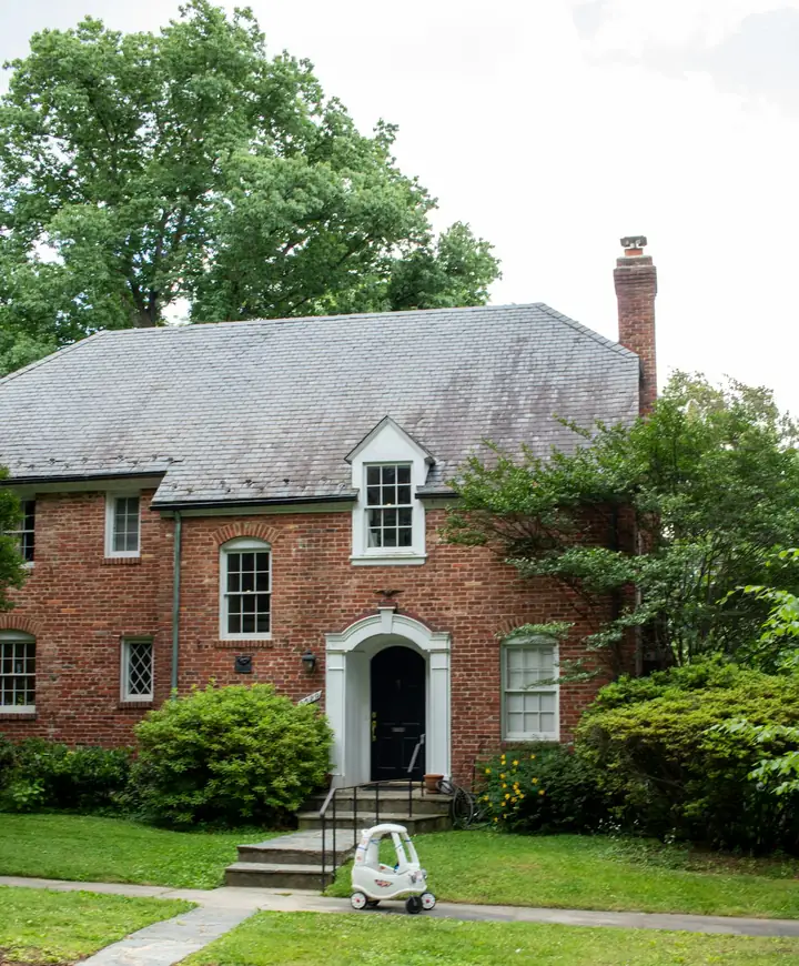 1930s red brick detached house